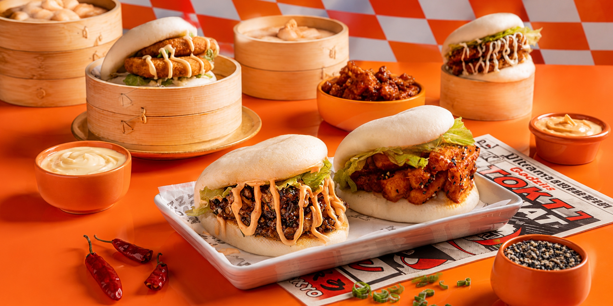 Asian Food Menu desktop banner